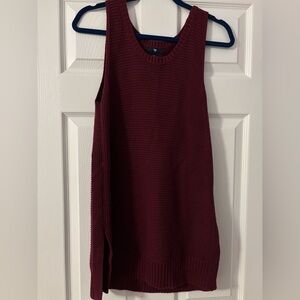 GAP Deep Red Knit Top